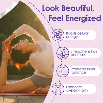 Multi Collagen Peptides Powder, Hydrolyzed Collagen with Vitamin C